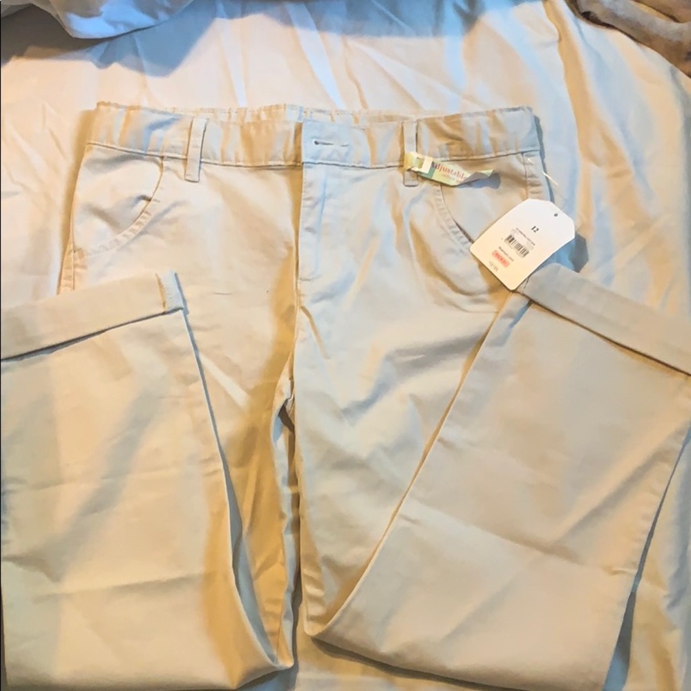 Cream/khaki Capri